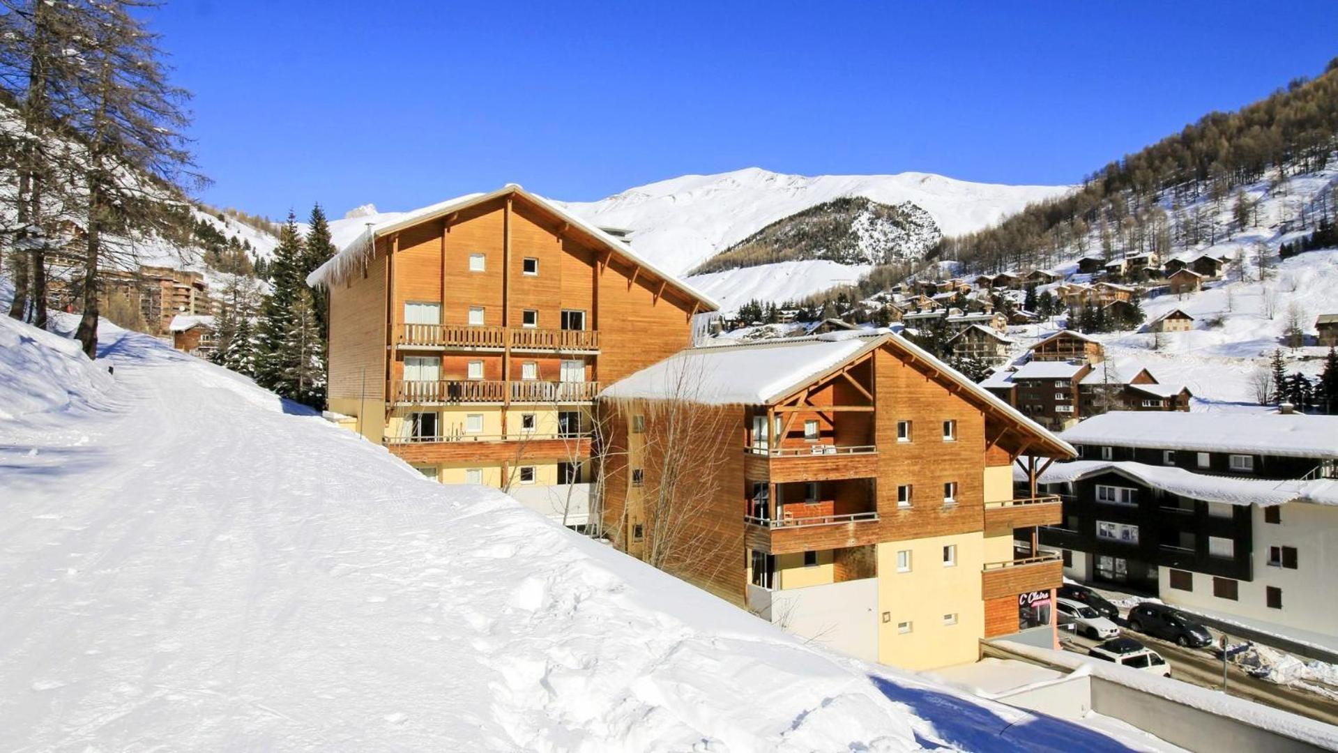 Vacanceole - Residence Central Park Allos Exterior photo